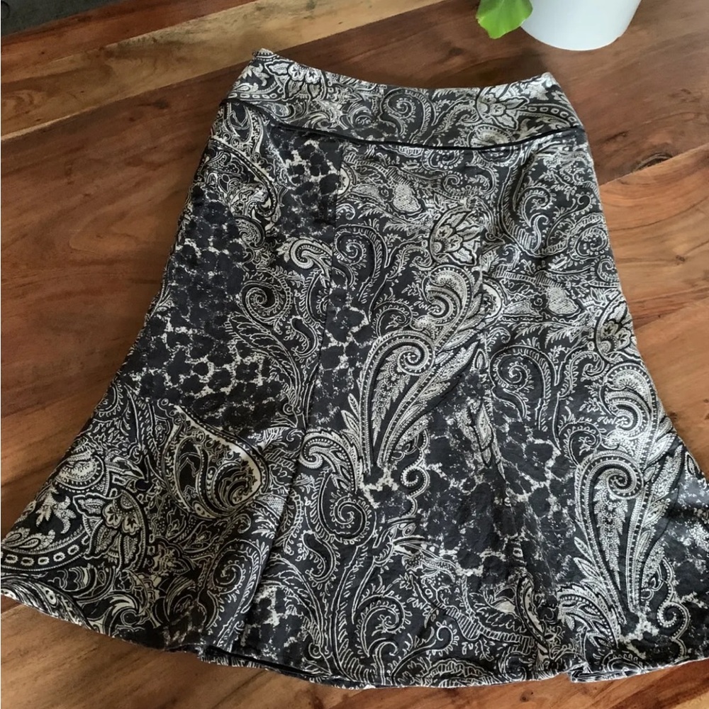 Pendleton Mermaid Skirt Women’s 8p Wool Silk Paisley Career Formal Retro EUC - Picture 7 of 10